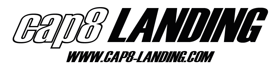logo cap8 landing nero